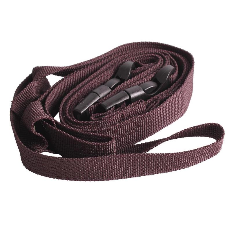 1.2M Strapping Tape Outdoor Travel Essential Strapping strong durable Rope For Clothing with Plastic Buckle Outdoor Tool-ebowsos