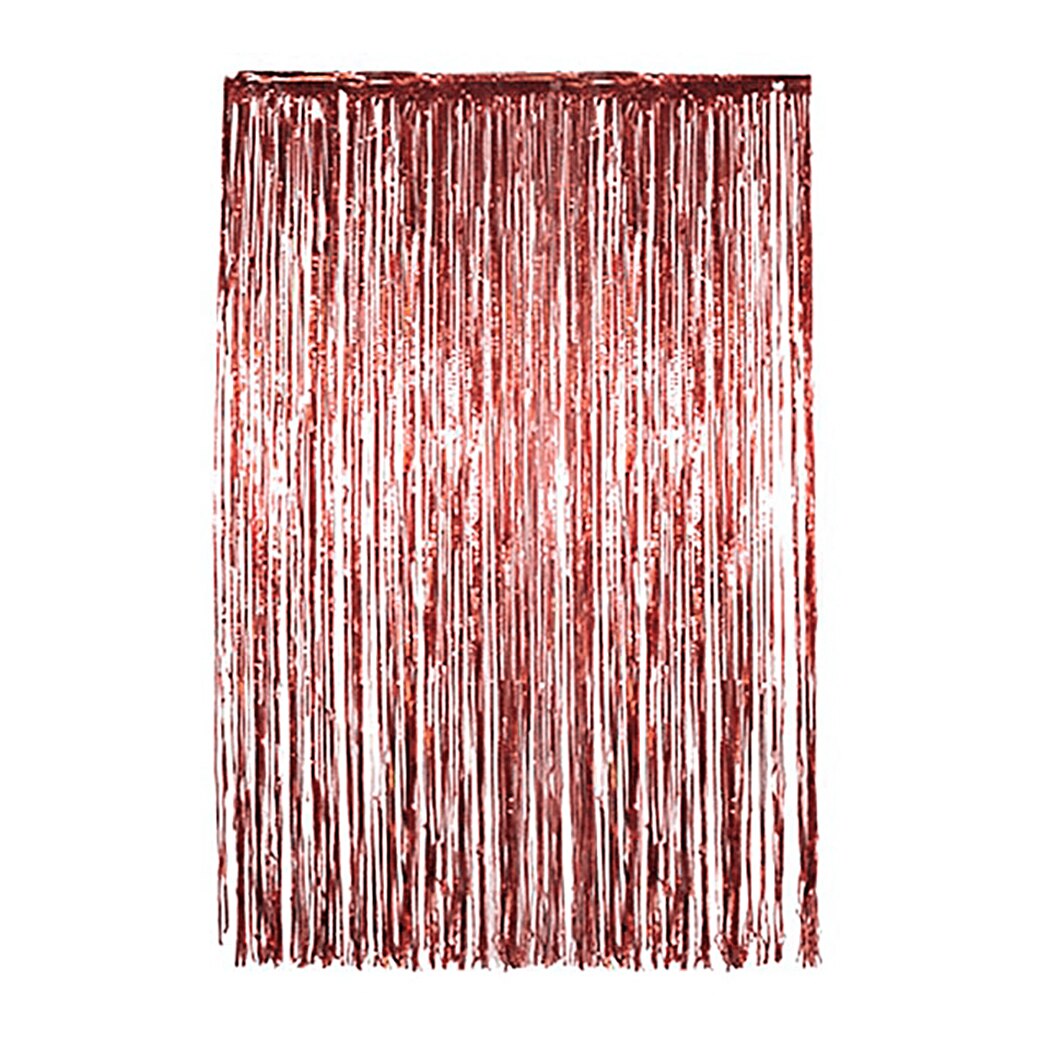 1*2m Rain Silk Curtain Party Decoration Pet Dog Cat Birthday Party Background Fringe Curtain Wall Decoration For Pets' Birthday-ebowsos