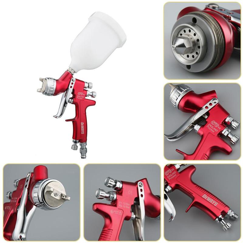 1.4mm Nozzle Air Paint Spray Gun Airbrush for Painting Car Aerograph Tool Low Pressure Air Paint Spray Gun Professional Tools - ebowsos