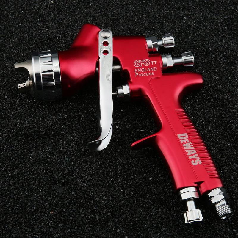 1.4mm Nozzle Air Paint Spray Gun Airbrush for Painting Car Aerograph Tool Low Pressure Air Paint Spray Gun Professional Tools - ebowsos