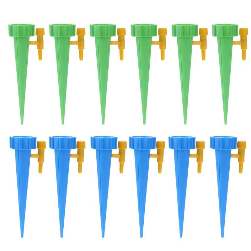 1/6/12pcs Automatic Drip Houseplant Spikes For Gardening Plant Potted Energy Saving Watering Irrigation Tool Kits System - ebowsos