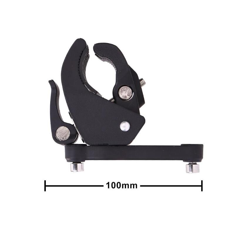 1 Set Bicycle Cycling Clamp Clip Water Bottle Holder Clamp Adapter Clip Bicycle Handbar Bike Bottle Cage Adapter Clip-ebowsos