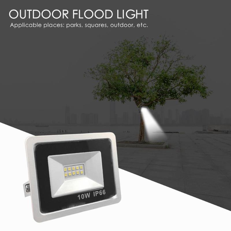 10/36/64LED Flood Light 10W 30W 50W Floodlights Outdoor Garden led 185-265V IP66 Aluminum led Spotlight - ebowsos