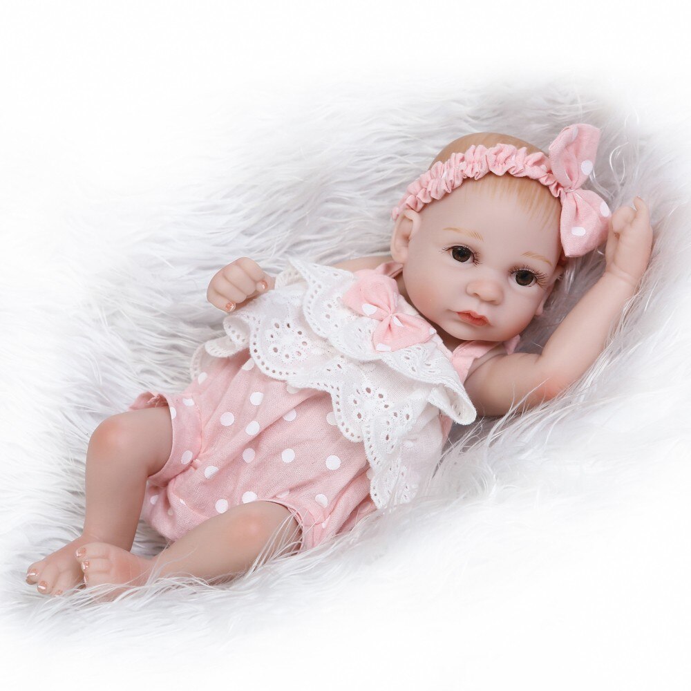 10 Inch 25cm Reborn Baby Boy/Girl Doll Simulation Newborn Doll Kids Toy Baby Doll Toy Baby Dolls Reborn Baby Dolls-ebowsos