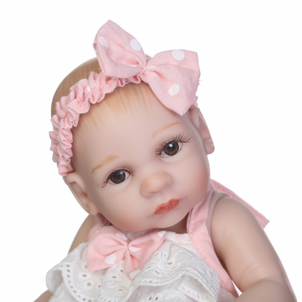 10 Inch 25cm Reborn Baby Boy/Girl Doll Simulation Newborn Doll Kids Toy Baby Doll Toy Baby Dolls Reborn Baby Dolls-ebowsos