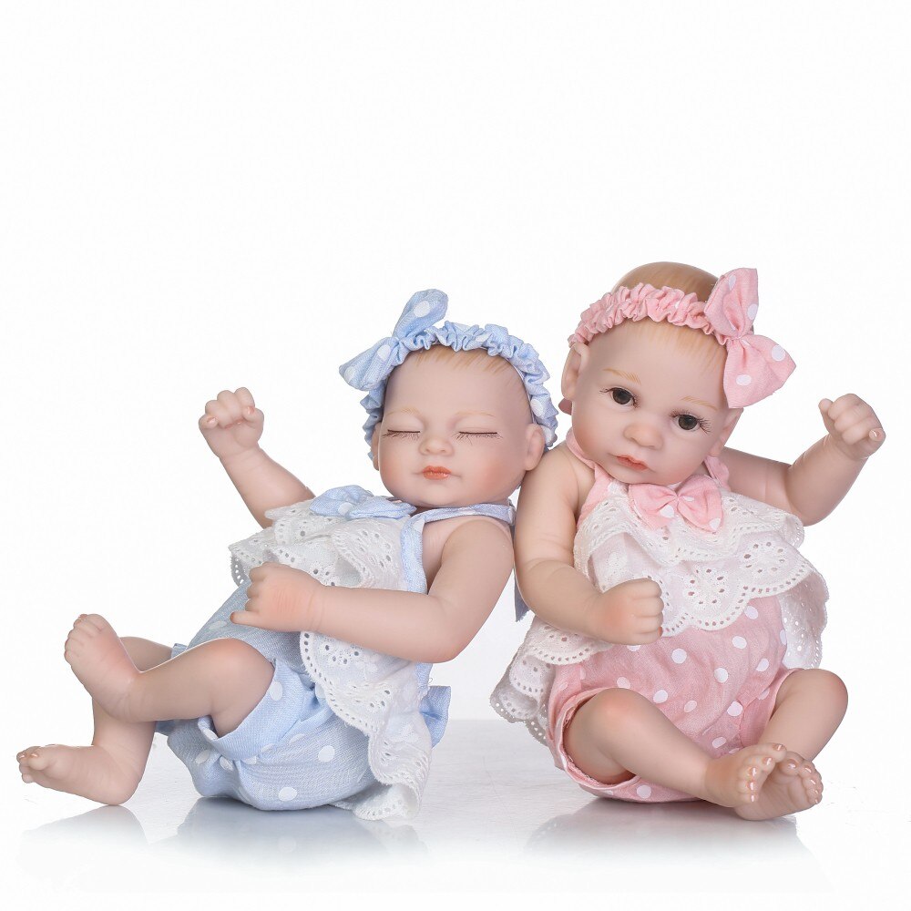 10 Inch 25cm Reborn Baby Boy/Girl Doll Simulation Newborn Doll Kids Toy Baby Doll Toy Baby Dolls Reborn Baby Dolls-ebowsos