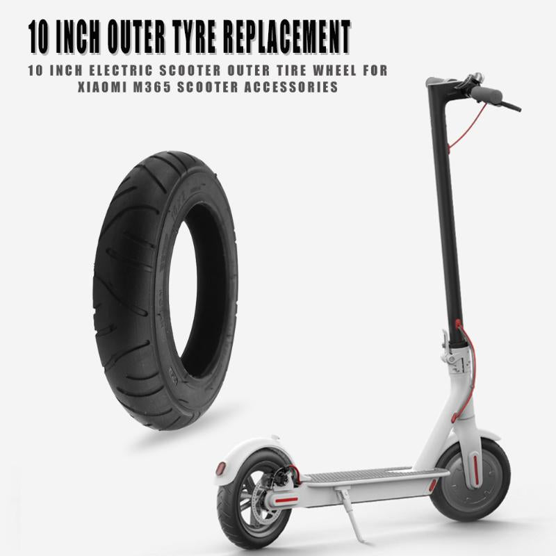 10 inch Electric Scooter Outer Tire with Sufficient Durability and Ruggedness Wheel for Xiaomi M365 Scooter Accessories-ebowsos