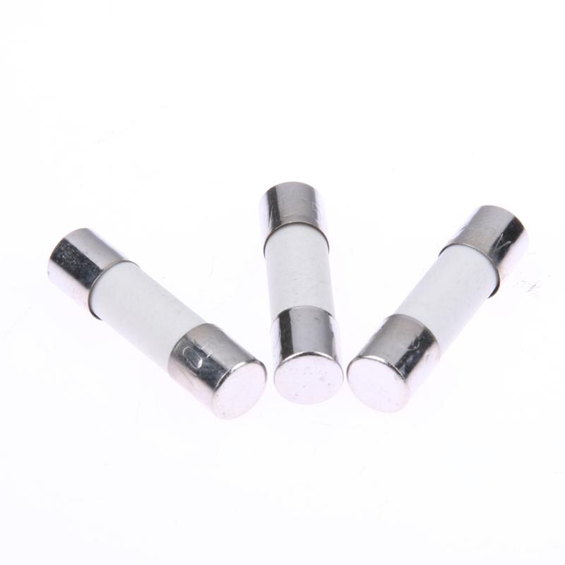 100PCS White Ceramic Car Fuse Box 5 x 20mm Automotive Insurance Tube 0.2A 0.5A 1A 2A 3A 5A 6A 8A 10A 15A Blow Fuses - ebowsos