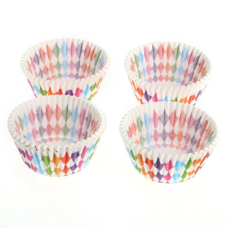 100pcs Cupcake Liner Baking Cups Cupcake Mold Paper Cases Cake Decorating - ebowsos