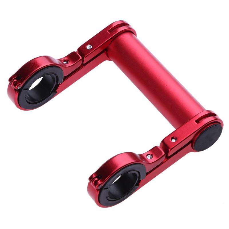 10CM Bicycle Handlebar Extended Bracket Bike Headlight Mount Bar Computer Holder Lantern Lamp Support Rack Stand-ebowsos