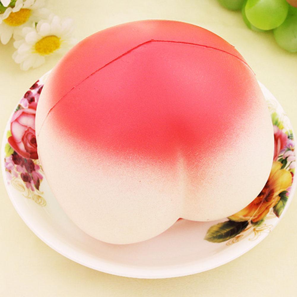 10CM Cute Soft Squeeze Peaches Cream Scented Super Slow Rising Antistress Toy Phone Strap Squeeze Toys Key Chain Kids Toy Gift-ebowsos