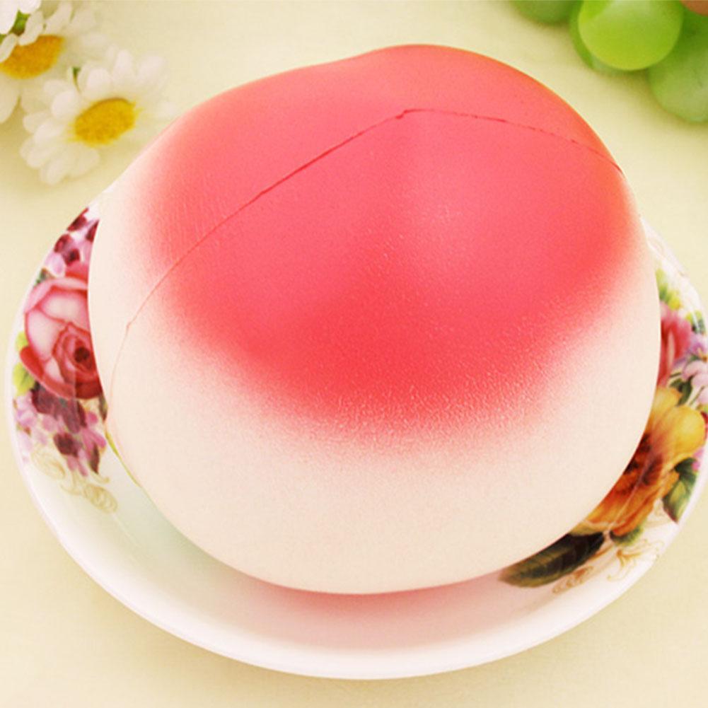 10CM Cute Soft Squeeze Peaches Cream Scented Super Slow Rising Antistress Toy Phone Strap Squeeze Toys Key Chain Kids Toy Gift-ebowsos