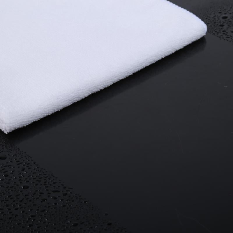 10Pcs 40*40 Car Super Thick Soft Microfiber Towel Car Cleaning Towels Car Care Wax Polishing Detailing Towel Cleaning Cloths - ebowsos