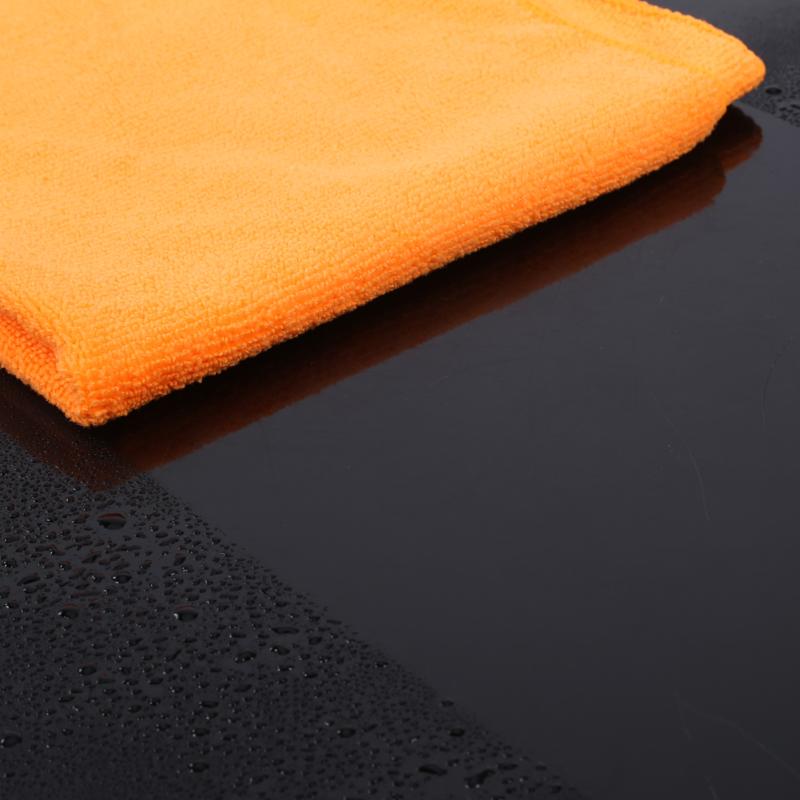 10Pcs 40*40 Car Super Thick Soft Microfiber Towel Car Cleaning Towels Car Care Wax Polishing Detailing Towel Cleaning Cloths - ebowsos