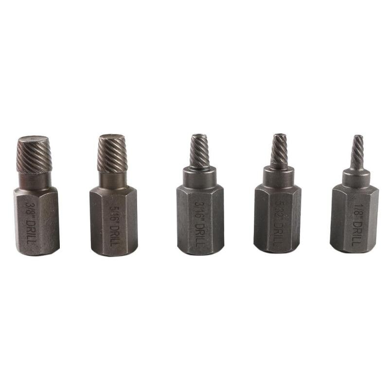 10pcs Damaged Screw Extractor Drill Bits Bolt Stud Stripped Screw Remover - ebowsos