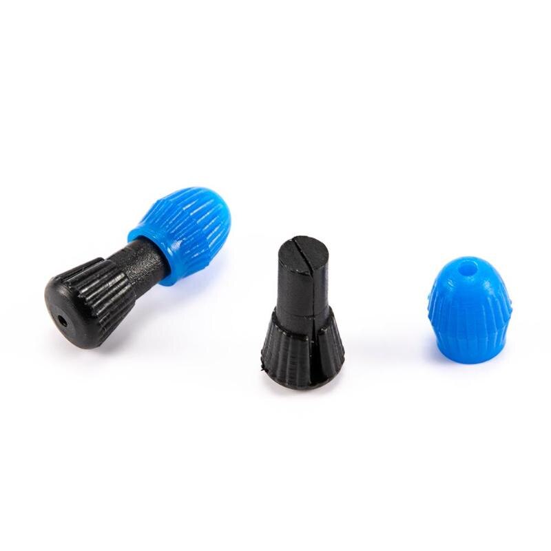 10pcs Float Black Blue Stopper Fishing Bobber Stopper Float Space Bean Fishing Line Tackle Accessories-ebowsos