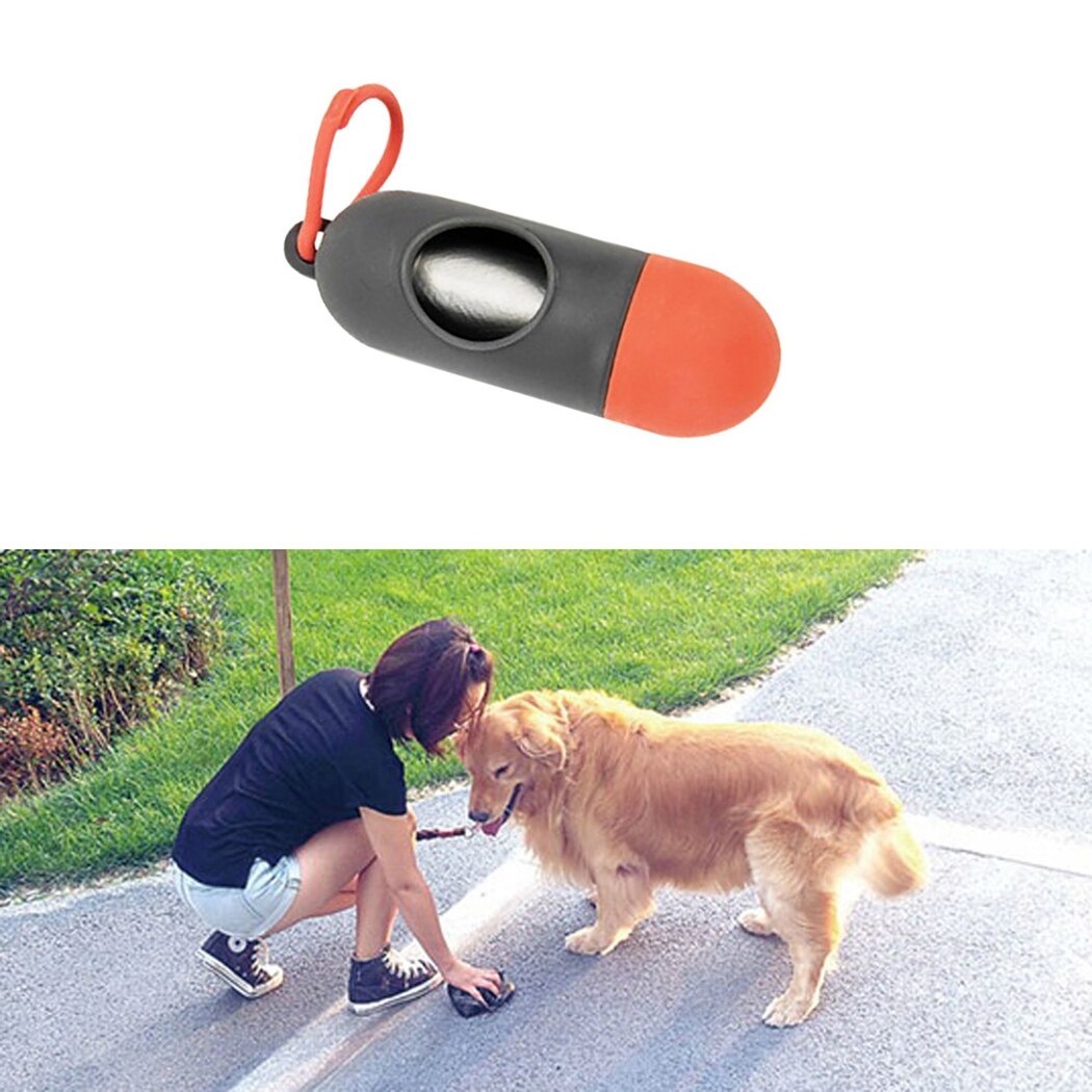 10pcs Pet Waste Bag Dispenser Portable Bone Shape Dog Poop Bag Holder With Bag Pet Cleaning Supplies For Outdoor-ebowsos