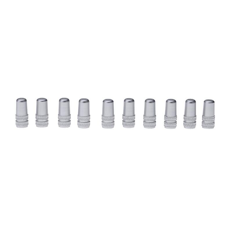 10pcs/set Bike Valve Cap Dustproof Bike Wheel Tire Covered Car Motorcycle Truck universal Tube Tyre Valve Cap-ebowsos