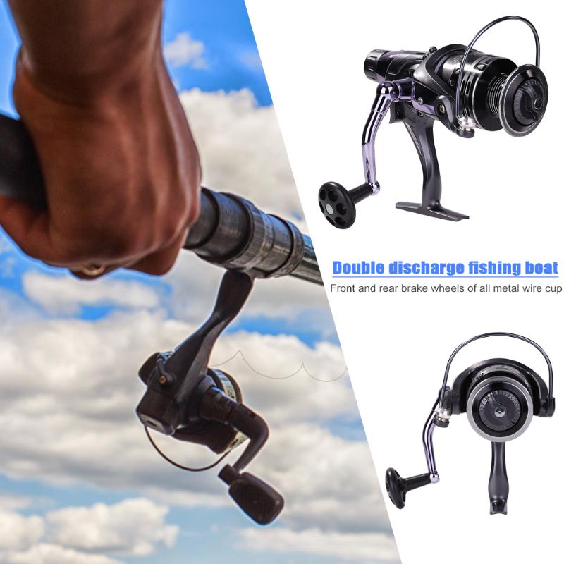 11 and 1BB Spinning Fishing Reasonable Storage and Convenient Access Reel Metal Dual Brake System Carp Fishing Accessories-ebowsos