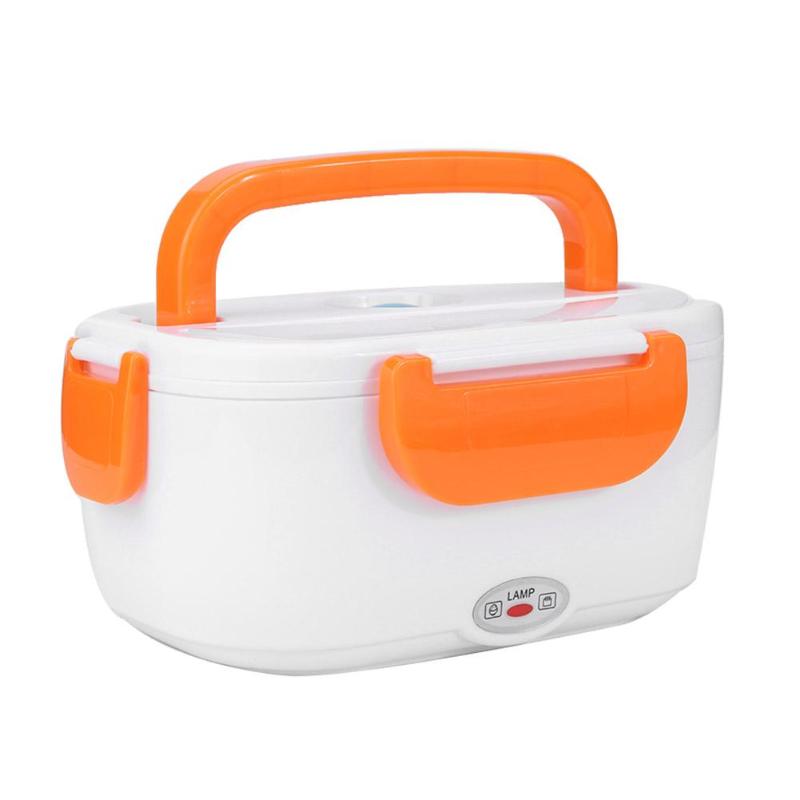 110V Portable Electric Heating Lunch Box Food Heater Rice Container for Home Office Car Multi-functional Food Container Kitchen - ebowsos