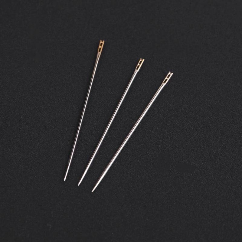 12 PCS DIY Household Sewing Self-threading Needles Diy Handmade Elderly Blind Needle 36mm 38mm 42mm Sewing Tools Needlework - ebowsos