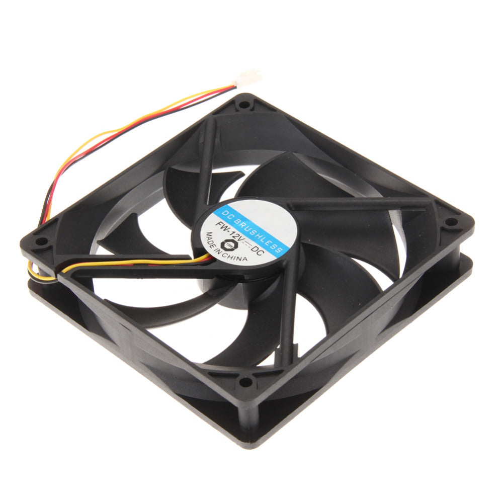 120x25mm 120mm Fan 12V DC Brushless PC Computer Case Cooler 3Pin Connector Cooling Fan For CPU Radiating For Desktop PC Hot Sale - ebowsos