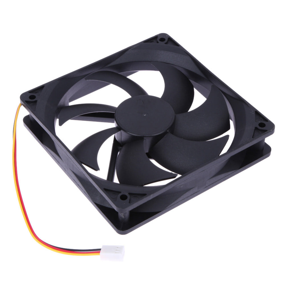 120x25mm 120mm Fan 12V DC Brushless PC Computer Case Cooler 3Pin Connector Cooling Fan For CPU Radiating For Desktop PC Hot Sale - ebowsos