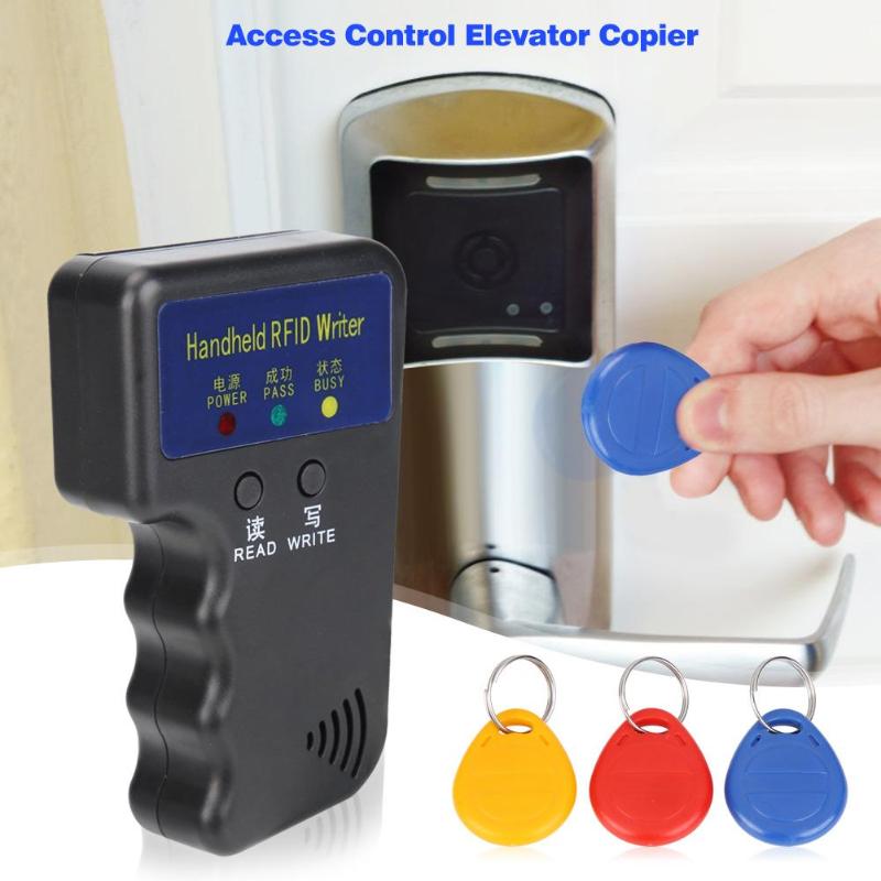 125KHz Handheld RFID Reader Writer ID Keyfob Key Card Duplicator Copier Stable Reliable Low Power Consumption Dropshipping - ebowsos