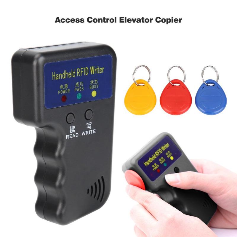 125KHz Handheld RFID Reader Writer ID Keyfob Key Card Duplicator Copier Stable Reliable Low Power Consumption Dropshipping - ebowsos