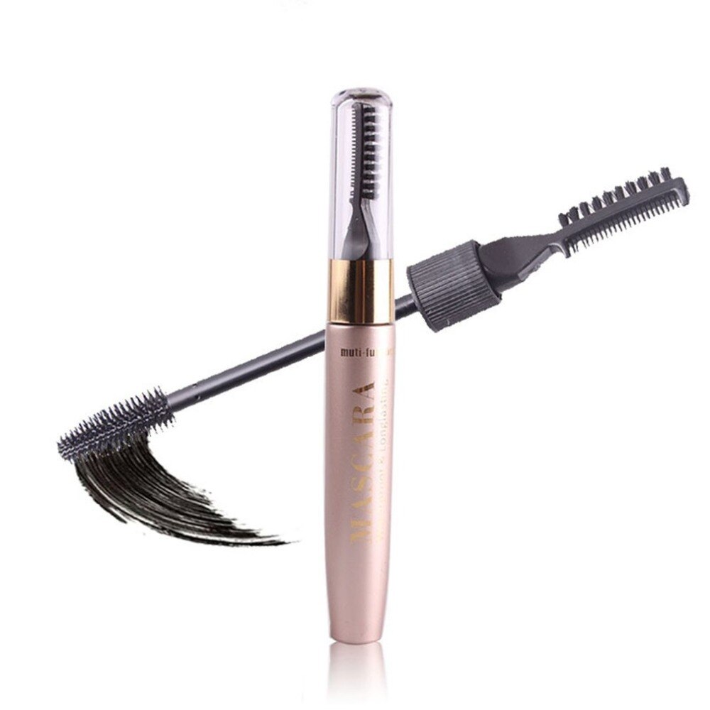 12ML Multifunctional Waterproof Women Cosmetic Makeup Mascara Natural Extension Length Long Curling Eyelash Mascara - ebowsos