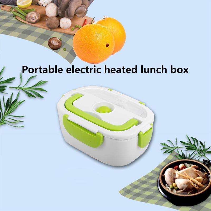 12V/24V/230V Food Container Lunchbox PTC Heating Electric Lunch Box Rice Warmer for Office School Food Fresh Keep Boxes Accs - ebowsos