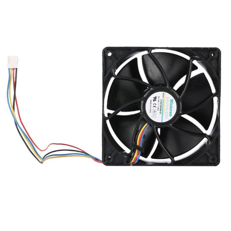 12cm Miner Cooling Fan 7000RPM DC 12V 3A PWM Temperature Control Air Cooler - ebowsos