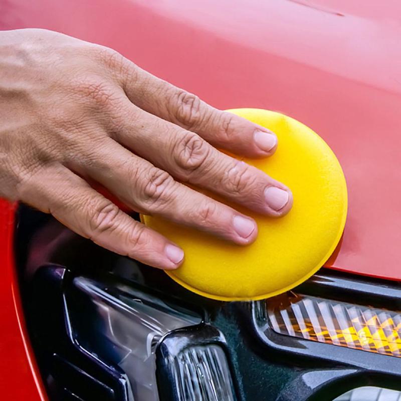 12pcs/set Auto Car Washing Cleaning Sponge Vehicle Automobile Polishing Waxing Cleaning Scrubber Car Styling Cleaning Sponges - ebowsos