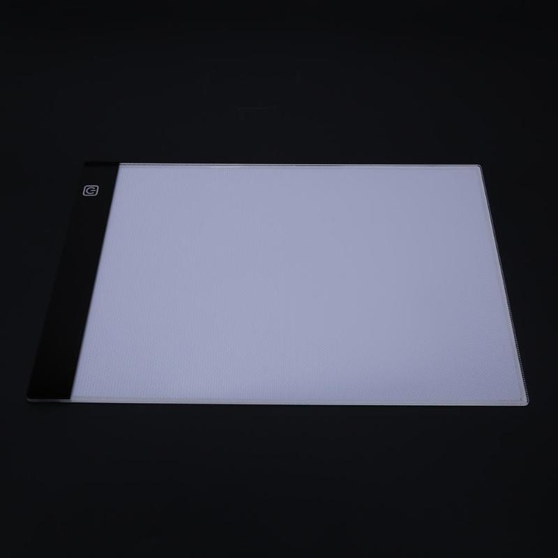 13.15x9.13inch A4 LED Artist Thin Art Stencil Drawing Board Light Tracing Table Pad Digital Tablet Artcraft Diamond Painting - ebowsos