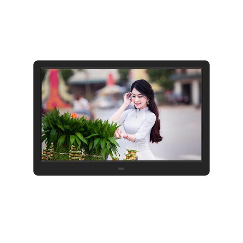 14.1Inch Digital Photo Frame HD 1280x800 LED Backlight Electronic Album Picture Music Video Player US Plug Support Many Language - ebowsos