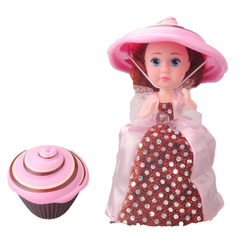 15.5cm Cup Cake Doll Flavor Mini Deformable Pastry Princess Deformed Dolls 1pc Cup Cake 15.5cm Cup Cake Cup Cake Doll-ebowsos