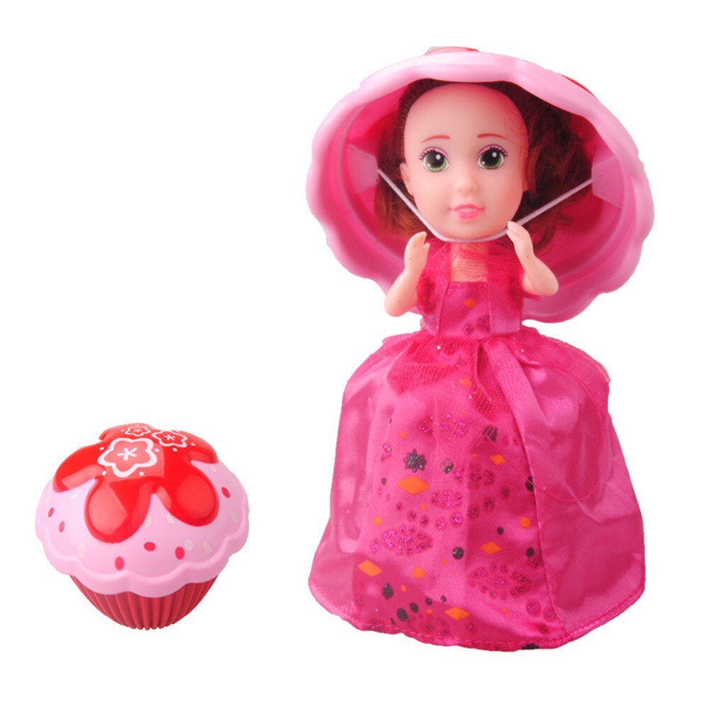 15.5cm Cup Cake Doll Flavor Mini Deformable Pastry Princess Deformed Dolls 1pc Cup Cake 15.5cm Cup Cake Cup Cake Doll-ebowsos