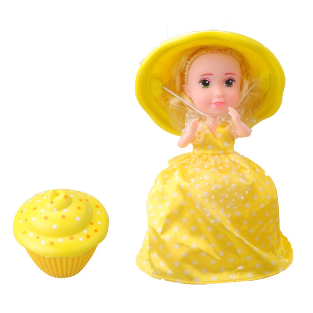 15.5cm Cup Cake Doll Flavor Mini Deformable Pastry Princess Deformed Dolls 1pc Cup Cake 15.5cm Cup Cake Cup Cake Doll-ebowsos