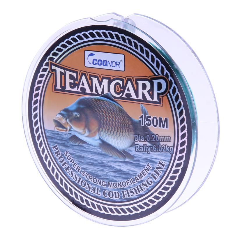 150M Fishing Lines Super Soft No Memory Carp Fishing Line Sink Line Carbon Fiber Line Fishing Tools 0.2/0.25/0.3/0.35mm-ebowsos