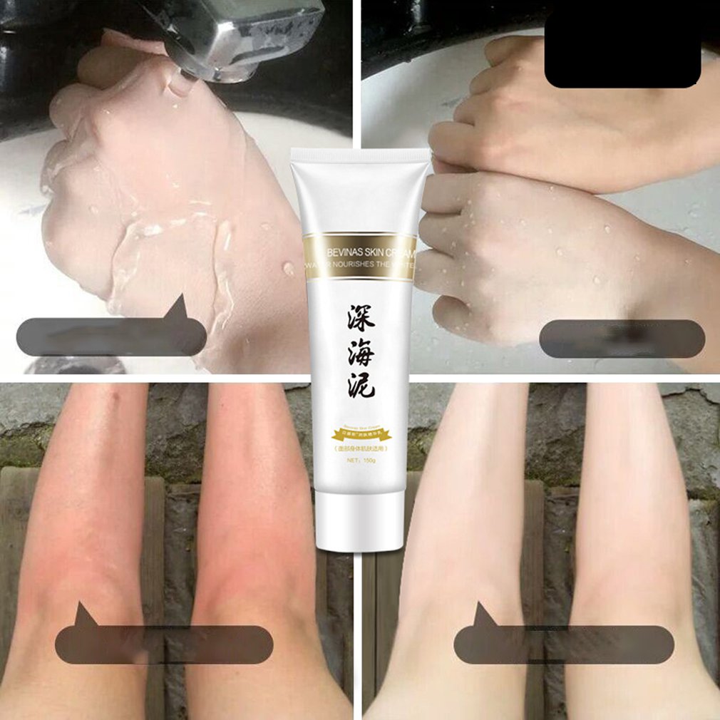 150ml Adults Mineral Deep Sea Mud Body Cleansing Mud Processing Deep Sea Mud Nutrient Moisturizing Clean Moist - ebowsos