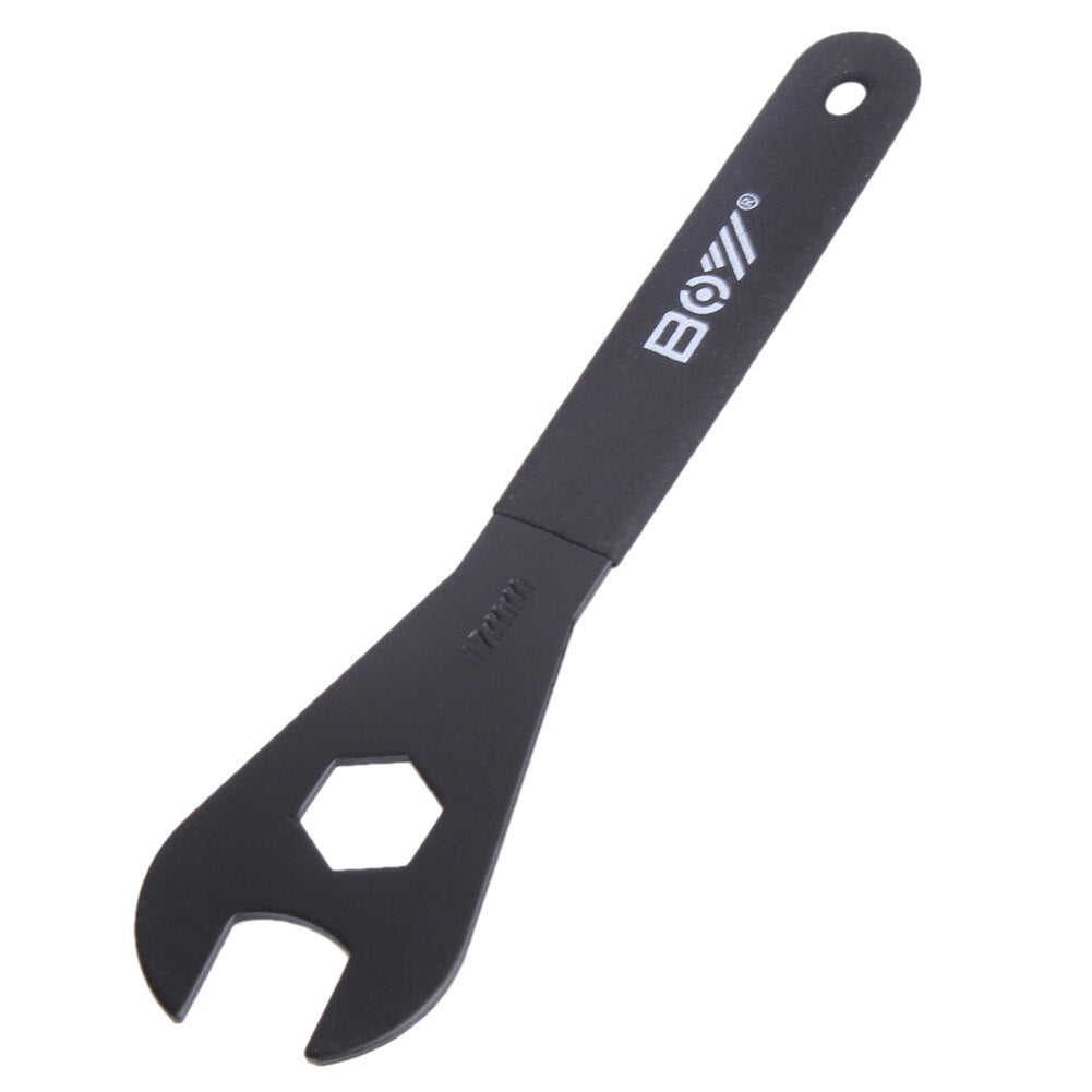 17mm Bicycle Easy Grip Handle Cone Spanner Wrench Bike Repair Tools Versatile and Durable Cone Wrench Cycling Tool-ebowsos