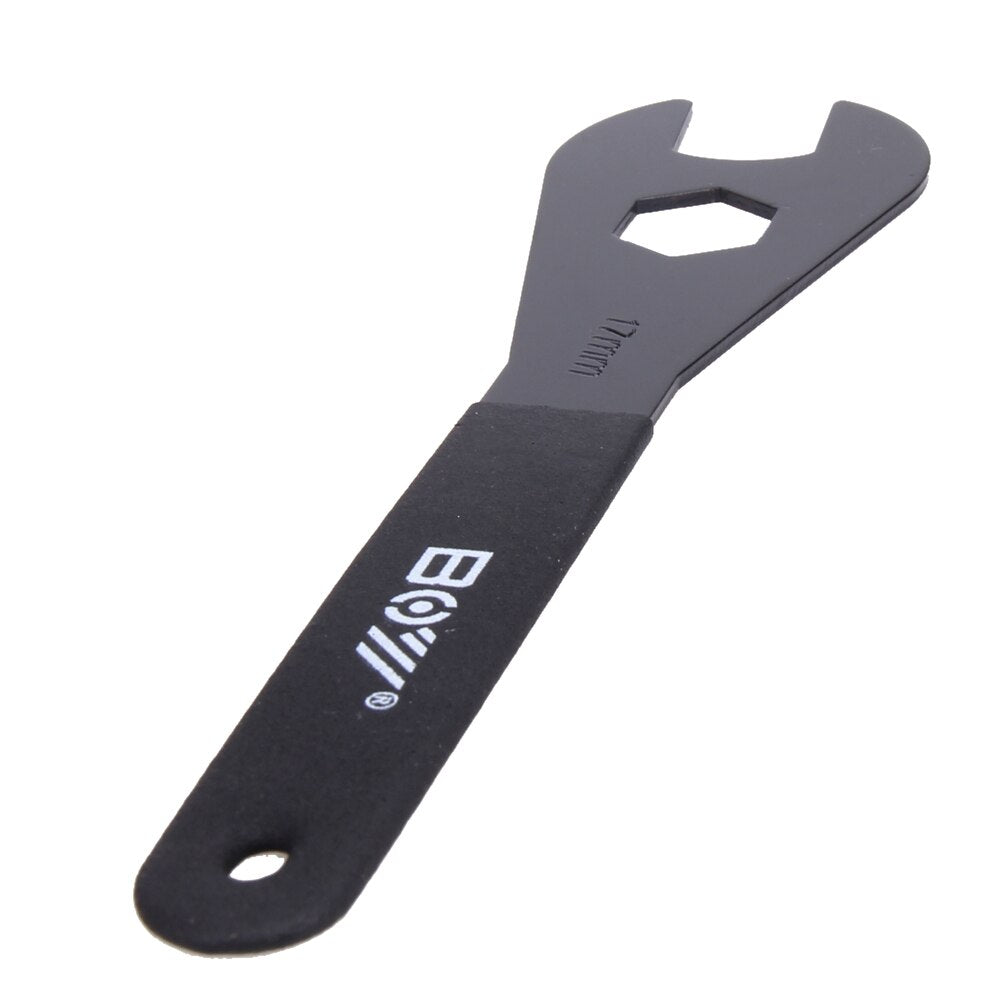 17mm Bicycle Easy Grip Handle Cone Spanner Wrench Bike Repair Tools Versatile and Durable Cone Wrench Cycling Tool-ebowsos