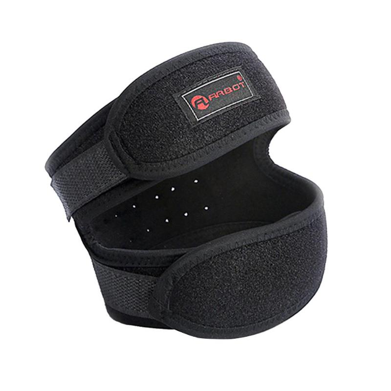 1PC Outdoors Knee Support Brace Running Cycling Basketball Gym Leg Patella Protector Guard Patella Belt Shock Absorption Strap-ebowsos