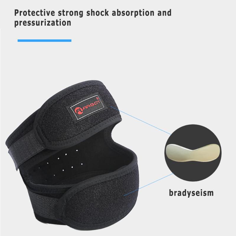 1PC Outdoors Knee Support Brace Running Cycling Basketball Gym Leg Patella Protector Guard Patella Belt Shock Absorption Strap-ebowsos