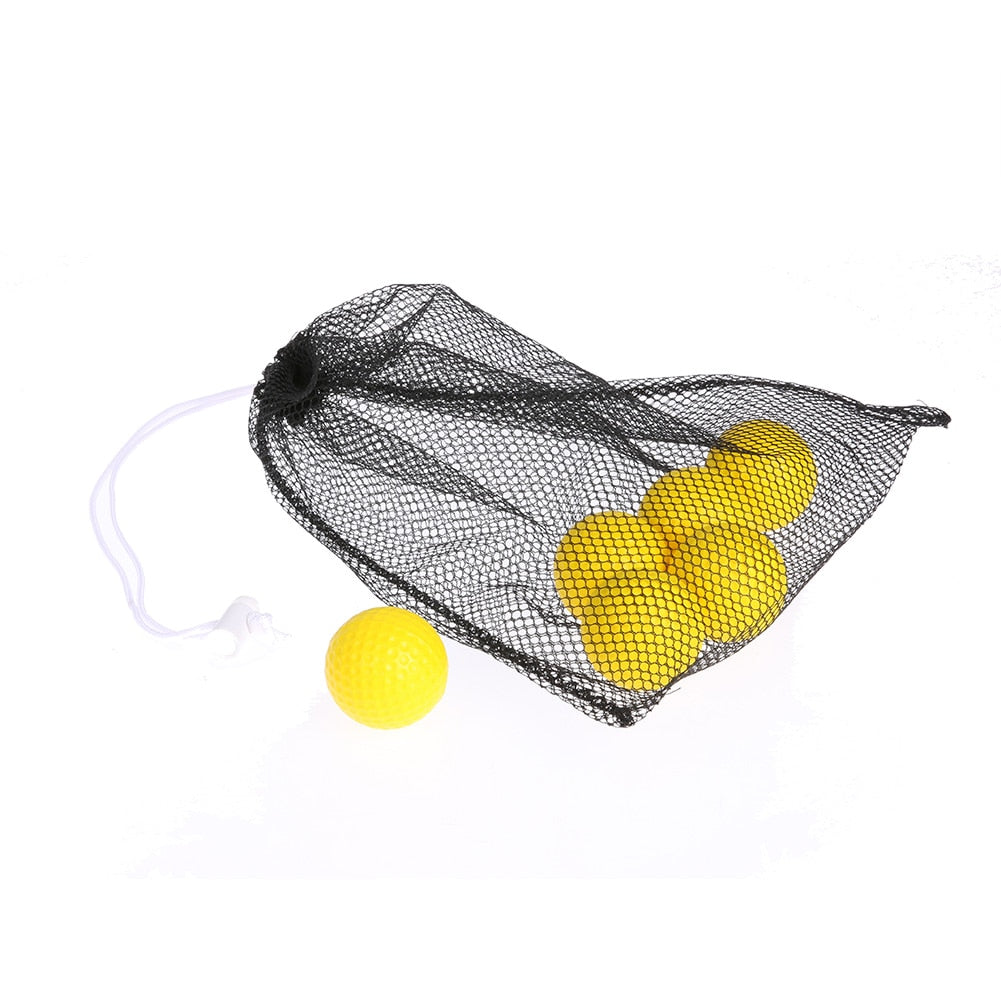 1PCS Black Nylon Golf Ball Bag Pouch Golf Table Tennis 40 Balls Carrying Holder String Closure,Golf Accessories Sports Tools-ebowsos