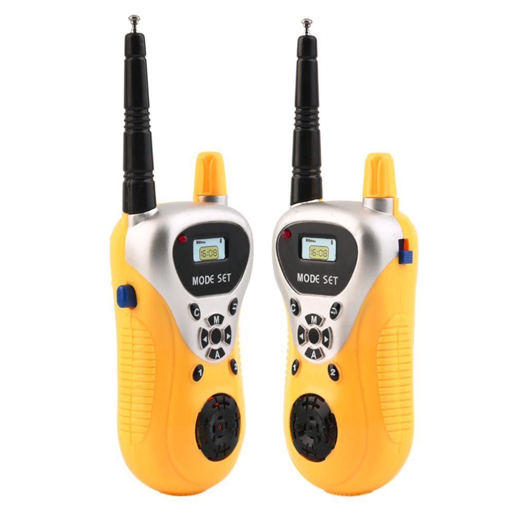 1Pair Handhold Walkie Talkie Toy Children Game Interactive Toy kid Cute Kid Radio Electronic Sounding Toys Interaction Toy-ebowsos