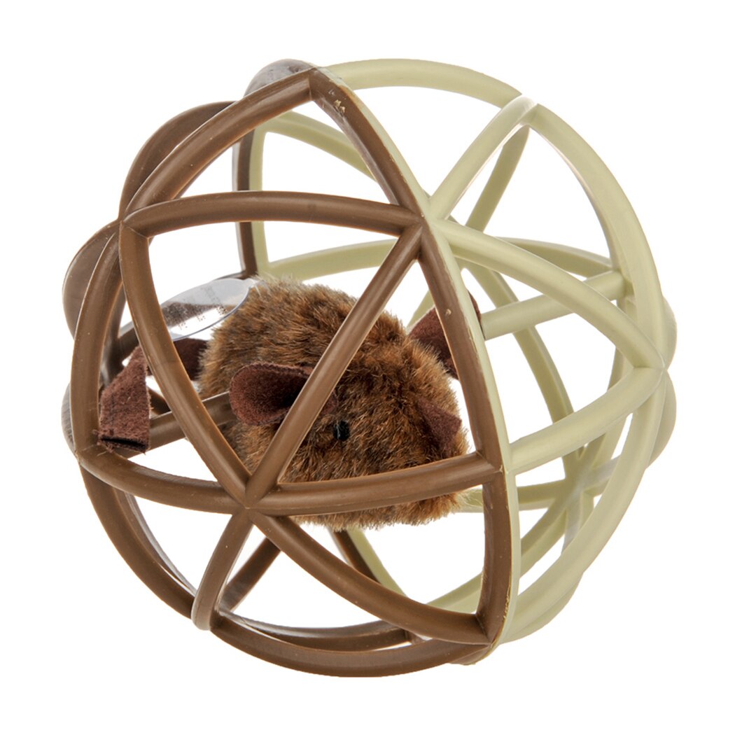 1Pc Creative Pet Toy Mouse Woven Ball Cat Interactive Educational Toys Pet Supplies For Cat Kitten Dogs-ebowsos