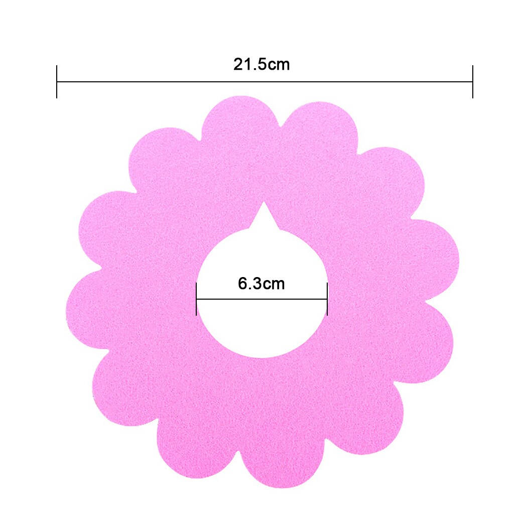 1Pc Cute Flower Shape Pet Cat Recovery Collar Pet Cat Dog Sun Flower Felt Saliva Towel Cats Dog Collar Pet Clothing Accessories-ebowsos