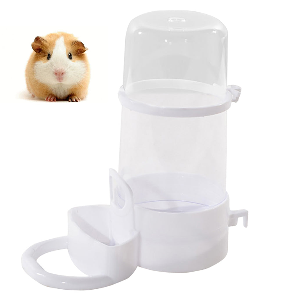 1Pc Hamster Automatic Feeder Automatic Clear Bird Feeder Pet Food Dispenser For Squirrel Hamster Pet Feeding Supplies-ebowsos