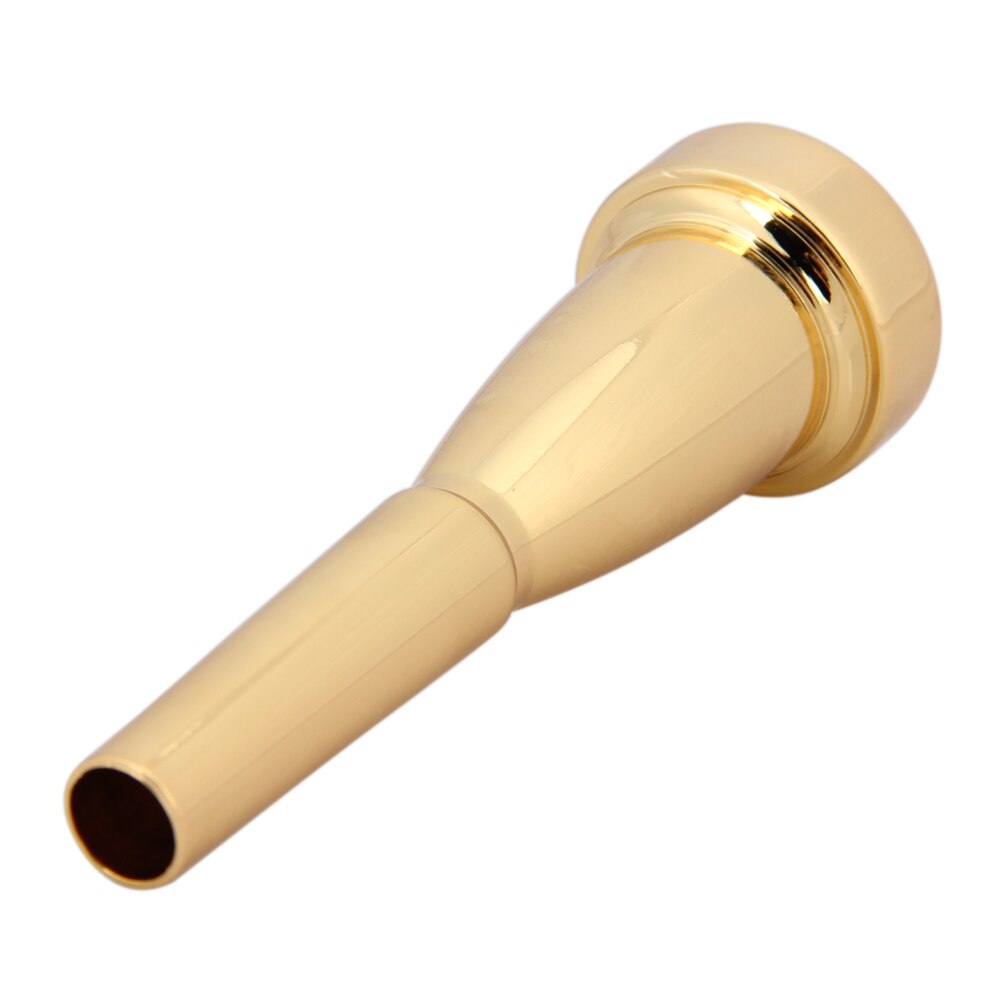 1Pc Trumpet Mouthpiece 24K Gold Plated Mega Rich Tone Trumpet Mouthpiece 7C 120g Trumpet Music Accessories-ebowsos